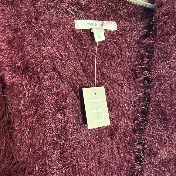 Maurice’s Fuzzy Cardigan Sweater Small - Picture 4 of 6